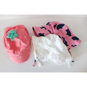 • SUN HAT BUNDLE (3): PLAY AND CARTERS •